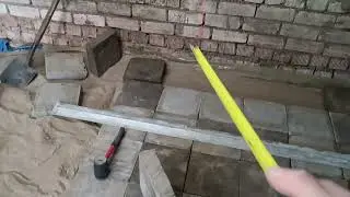 Укладка тротуарной плитки