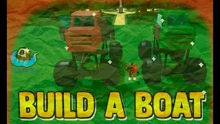 Строим Monster Truck (машина с большими колёсами)|| Build A Boat || FOR_BOK