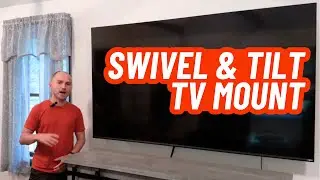 Full Motion TV Wall Mount Review | USX Mount 42 86 Inch Swivel Tilt Bracket After 2 Years Use