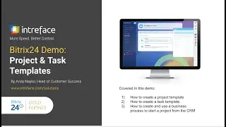 Bitrix24 Demo: Project & Task Templates