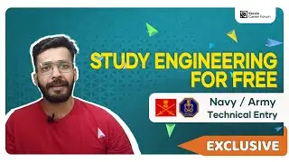 Study Engineering For FREE | Indian Navy & Indian Army 2023 | Technical Entry Explained in Malayalam