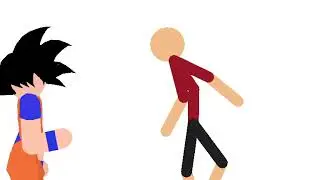 Stick figure VS. Goku