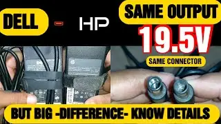 Why not charging hp laptop by dell laptop adapter similarly dell laptop by hp laptop adapter