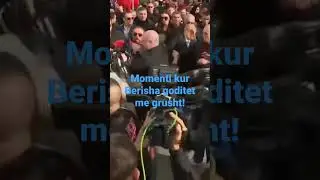 Kryetari Opozites, Berisha goditet me grusht