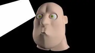 Blender face rig test