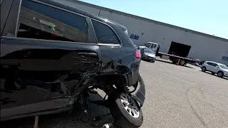 Подвеска в щепки а колесо цело!!!! НЕВЕРОЯТНО!!!!