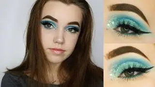 Glitter Cut Crease Makeup Tutorial | Jacie Carmichael