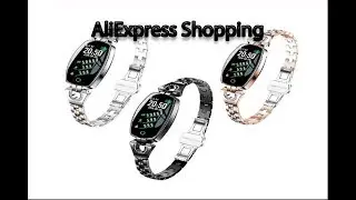 Cтильные женские смарт часы H8 с Аliexpress, Яндекс маркет.