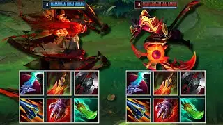 AMBESSA vs RED KAYN FULL BUILD FIGHTS & Best Moments!