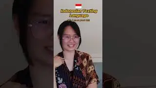 Indonesian Texting Language: 