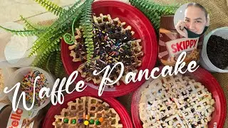 Waffle Pancake | Easy to make #howto