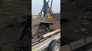 Как работает магнит на базе по приему металлолома? Прием вторсырья. Переработка вторсырья! #бизнес