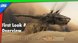 Microsoft Flight Simulator - Dune Expansion Ornithopter Gameplay (4K 60FPS) | JHT