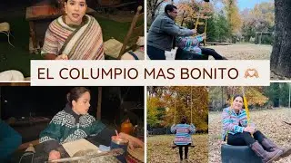 COLUMPIO QUE HIZO MI PAPI EL EL RANCHO 🫶🏼 + RICA CENA 😋