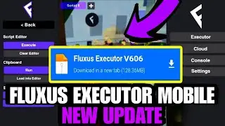 Fluxus Coral New Update v606 🎅 Fluxus Executor Mobile | Fluxus Download | Fluxus Actualizado