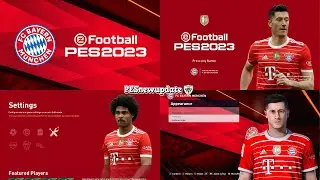 PES 2021 Menu Bayern Munchen 2022/2023 V2 by PESNewupdate