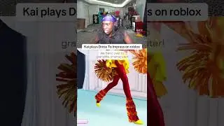 KAI CENAT TRIES PLAYING DRESS TO IMPRESS... 😭😭 #roblox