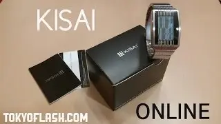 Kisai Online Wrist Watch - Unboxing - Tokyoflash.com