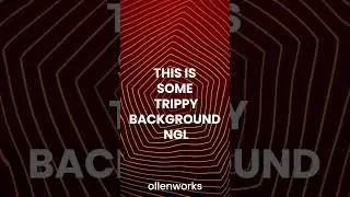 Trippy Background Effect - Adobe After Effects