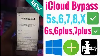 iphone 5s,6,6s,6plus,7,8,8plus,X iCloud Bypass windows Activate cellular fix
