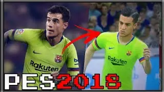 Como criar o segundo uniforme 2018/19 do Barcelona PES2018 (PS3, X 360)
