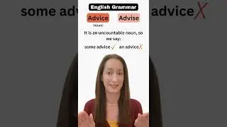 ADVICE or ADVISE? - Confusing English Words