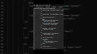 FORM IN HTML | 