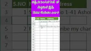 HOW TO WRAP TEXT IN EXCEL | WRAP TEXT IN EXCEL WITH SHORTCUT