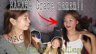 BLINDFOLDED MAKE UP CHALLENGE | Cha Naga