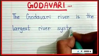 Essay on Godavari River in English | facts about Godavari River | Godavari River essay in English