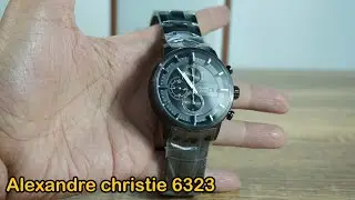 Jam tangan ini kelewat menawan tetapi simpel! Alexandre christie 6323