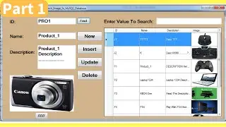 C# - How To Insert Update Delete Search Display Images From MySQL DataBase With Source Code Part 1/8