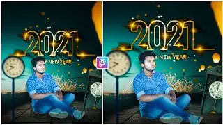 Happy New Year Photo Editing|New Year Photo Editing Picsart|Happy New Year Photo Editing 2020