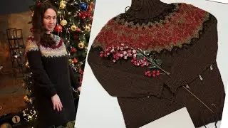 Lettlopi vs. Dundaga. What I knit, I knit. December 2020
