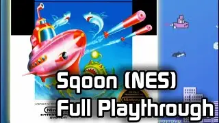 Sqoon Full Playthough - Nintendo NES