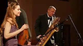 Caravan on balalaika and bari saxophone