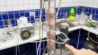 Очередная вакуумная дистилляция