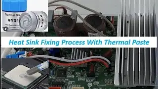 Heat Sink Fixing Process at Inverter PCB