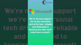TechDrive support is your journey to hassle-free technology! #techsupport #shorts #microsoft