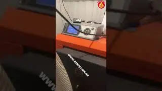 Факельная пеллетная Горелка , сжигает агро пеллет.
