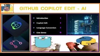 56. VScode GitHub Copilot Edit AI|Multi file edit|Modify with AI|Inline chat| Add code| Update Code