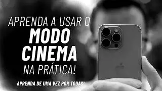 Como usar o Modo Cinema no iPhone! Atualizado 2024