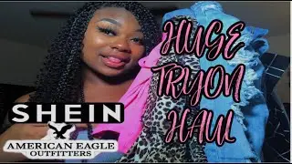 HUGE Summer Plus Size TRY-ON HAUL | Shein & American Eagle