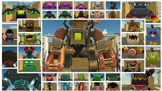 Todos Los Ataque De Los Moustruos En Chicken Gun