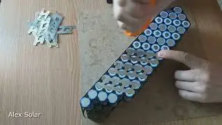 I assemble a 48-volt electric bicycle battery in the customer's case. How to install the BMS board.