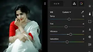 Lightroom Dark Blue Tone Photo Editing - Lightroom Best Photo Editing