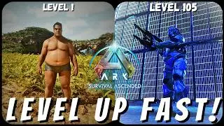 Level Up Fast In Ark Survival Ascended! Note Run! | ManaFullGaming