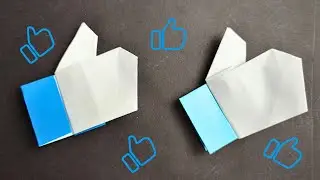 Origami Like Button 👍 (Easy Tutorial)