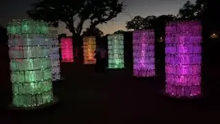Light Towers at Light at Sensorio