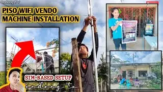 PISO WIFI VENDO MACHINE INSTALLATION, SIM-BASED SETUP | Ondong TV